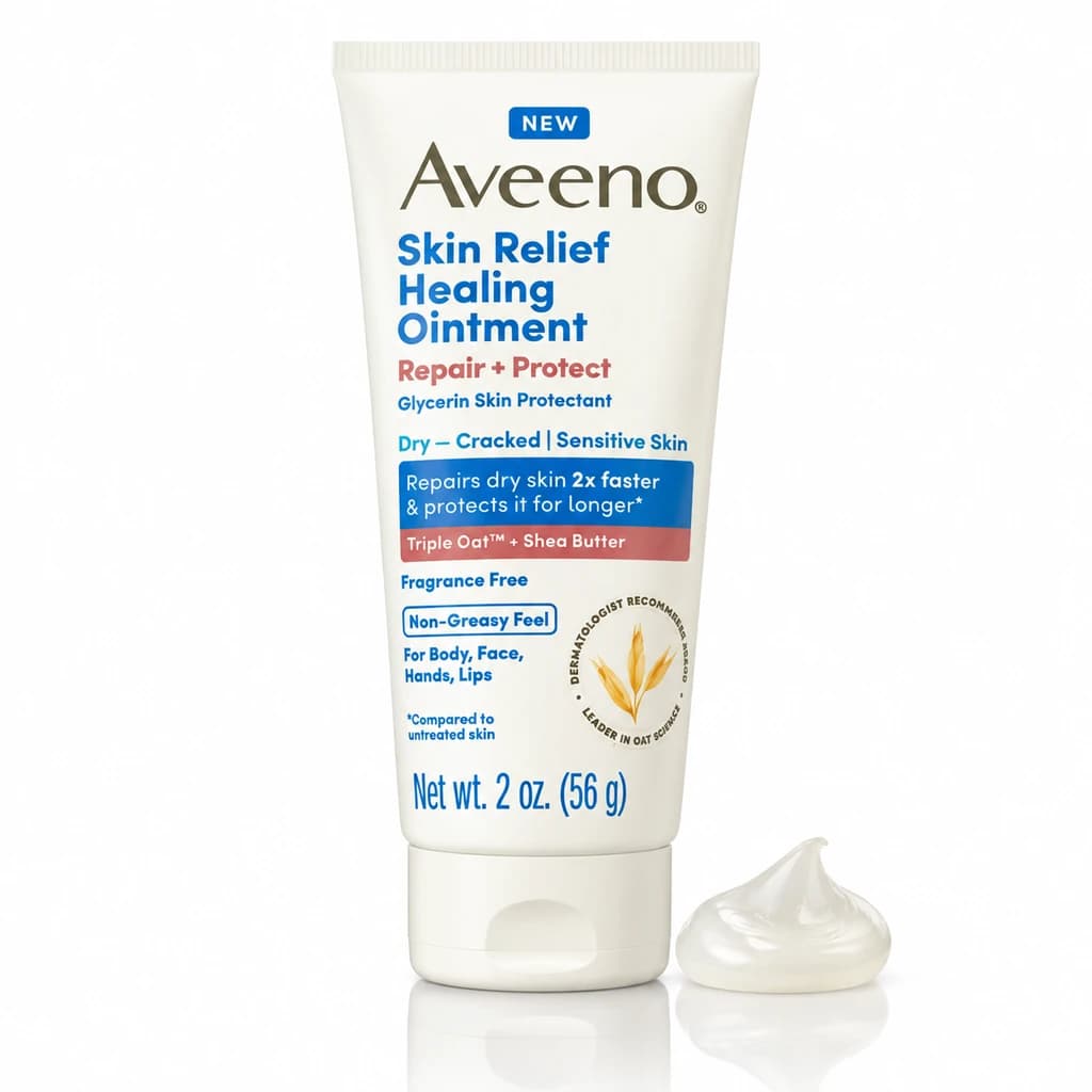 پماد ترمیم‌کننده پوست اَوینو (Aveeno Skin Relief Healing Ointment) – اصل آمریکا ۵۶ گرم