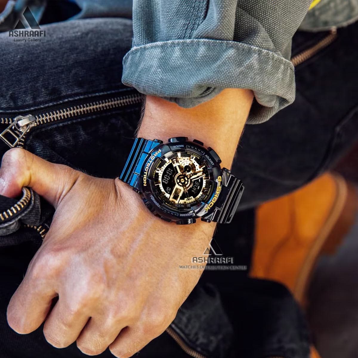 ساعت جیشاک اورجینال دست دوم Casio G-Shock GA-110GB-1A — تصویر ۶