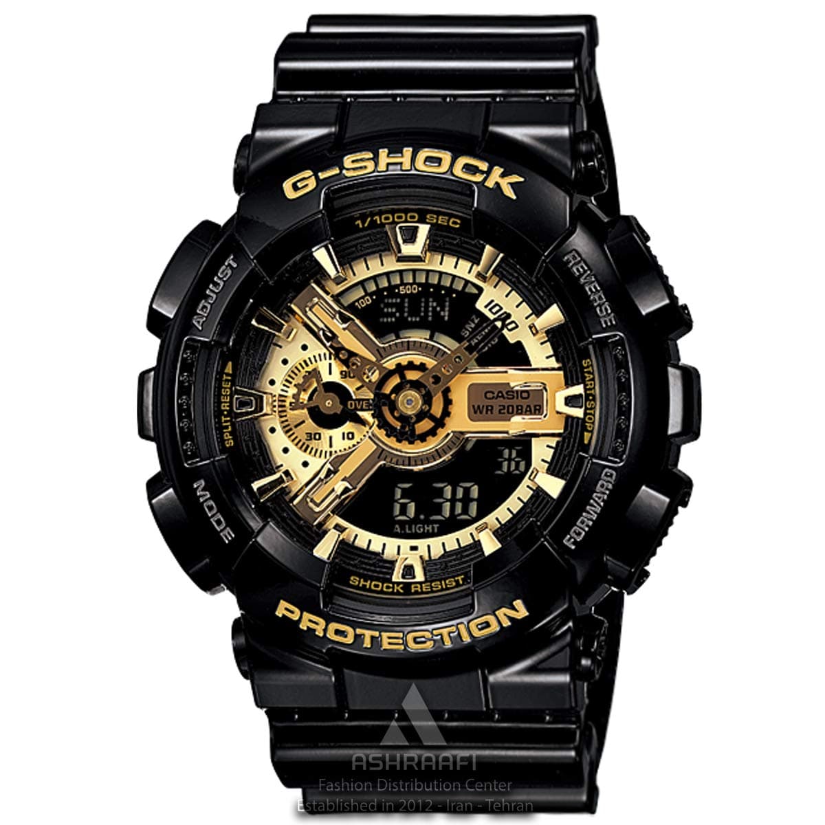 ساعت جیشاک اورجینال دست دوم Casio G-Shock GA-110GB-1A
