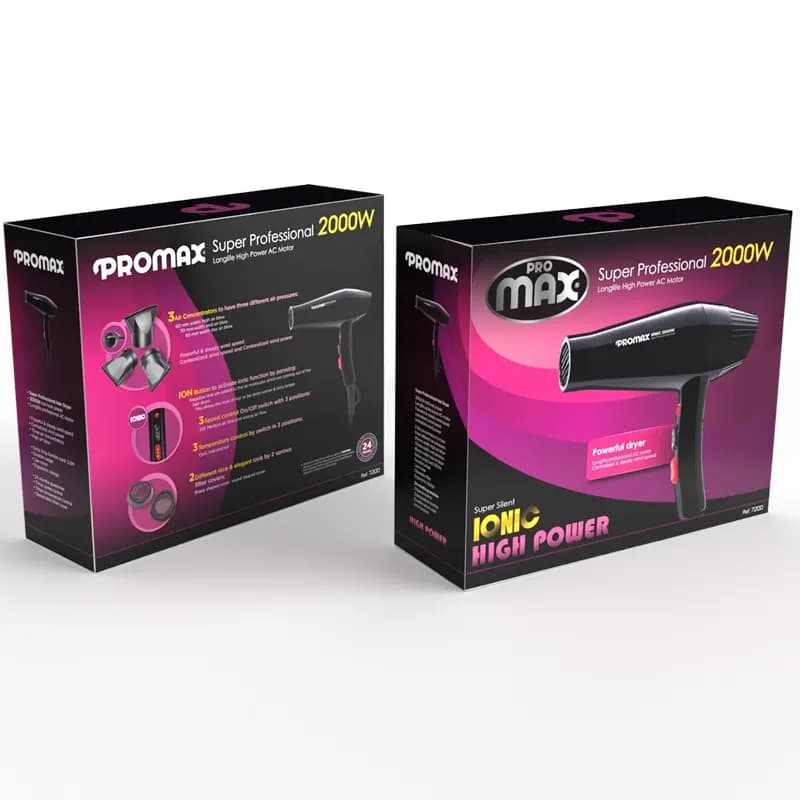 سشوار پرومکس Promax ـ‌ مدل ۷۲۰۰ ـ ۲۰۰۰ وات — تصویر ۳