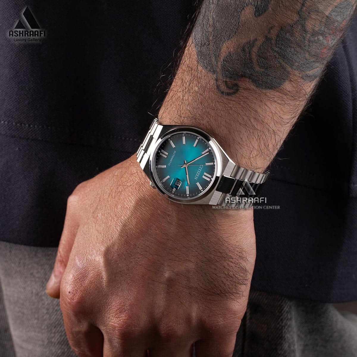 ساعت مردانه سیتیزن Citizen Tsuyosa NJ0150-88X — تصویر ۶