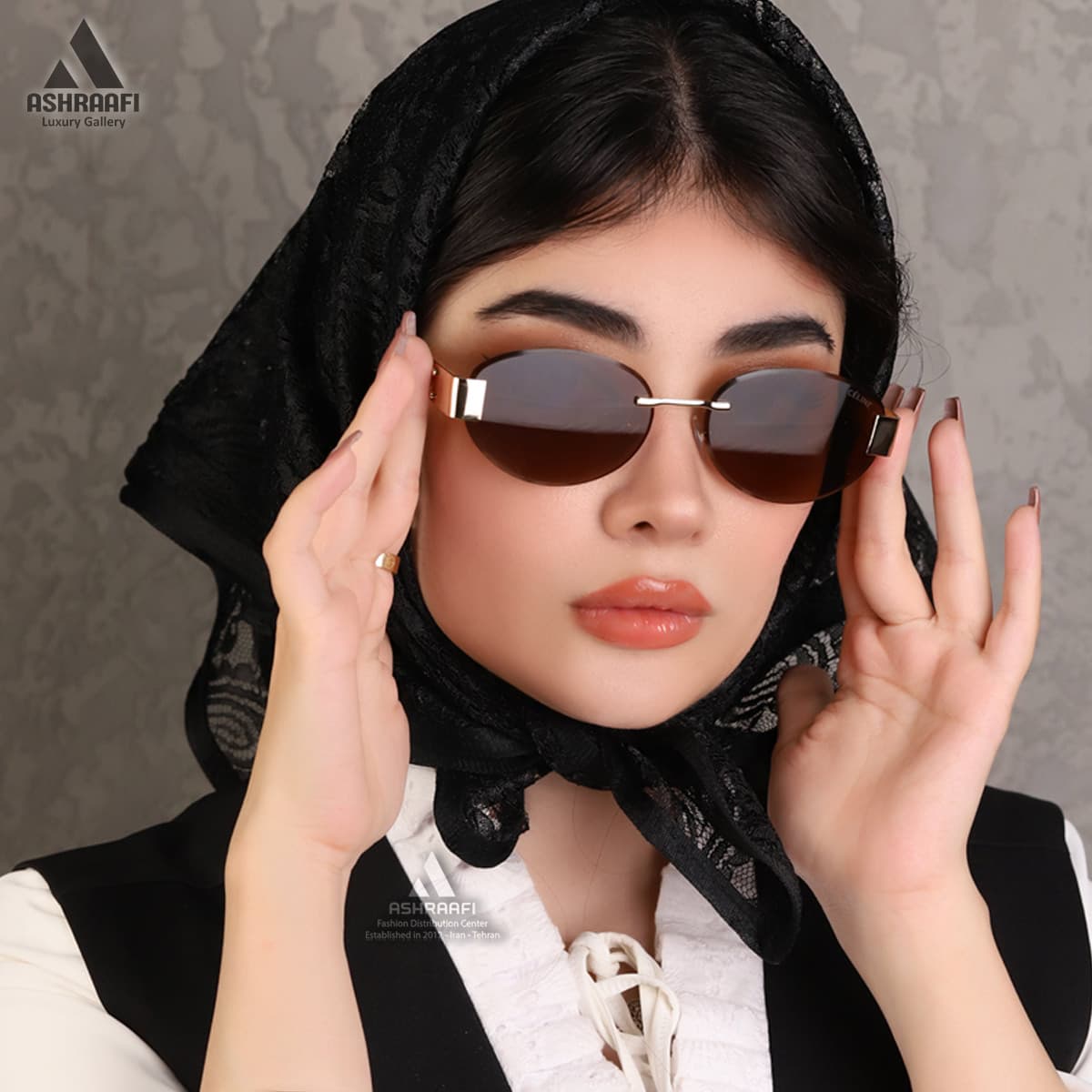 عینک آفتابی فریم لس سلین Celine S9081 — تصویر ۸