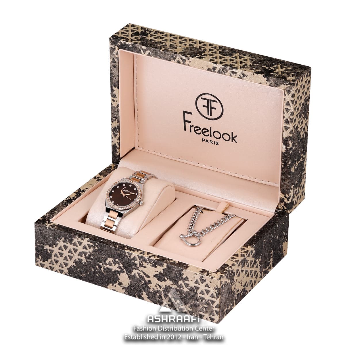ست ساعت و گردنبند فری لوک Freelook FL.1.10398-5SET144