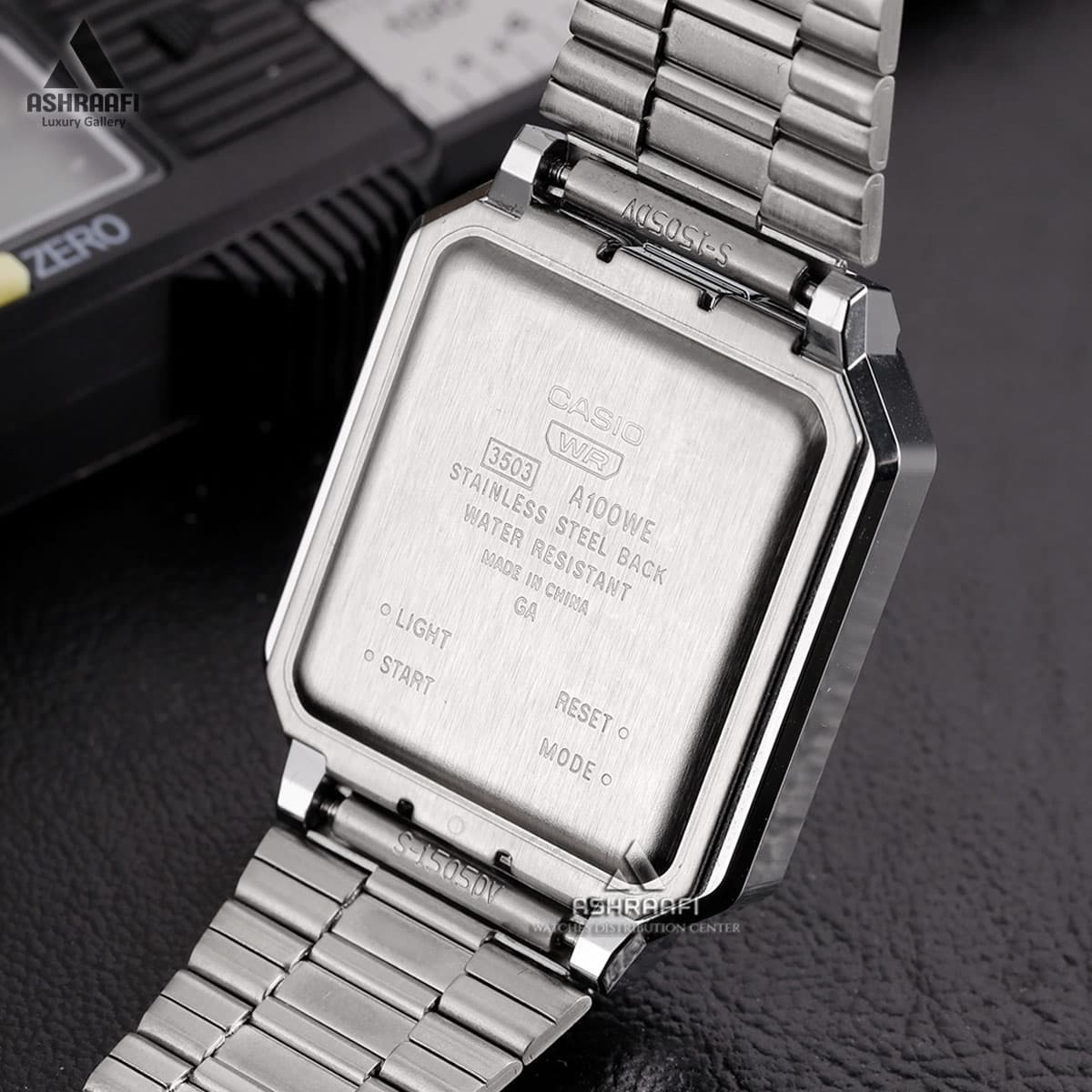 ساعت کاسیو اورجینال دست دوم Casio A100WE-1ADF — تصویر ۴