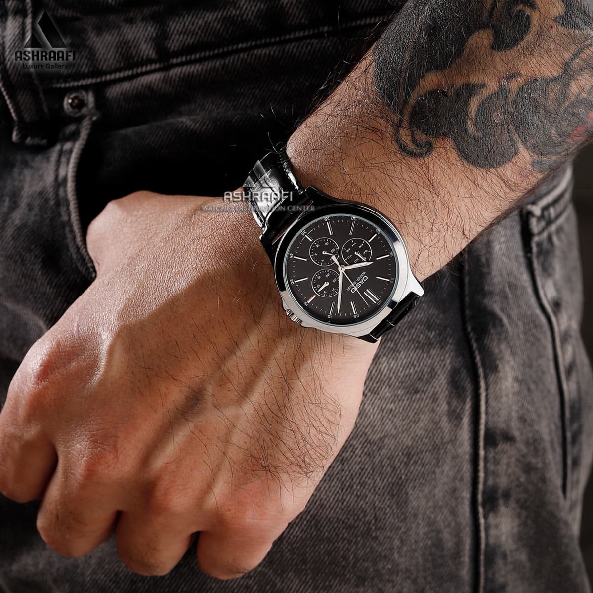 ساعت کاسیو بند چرمی Casio MTP-V300L-1A — تصویر ۴