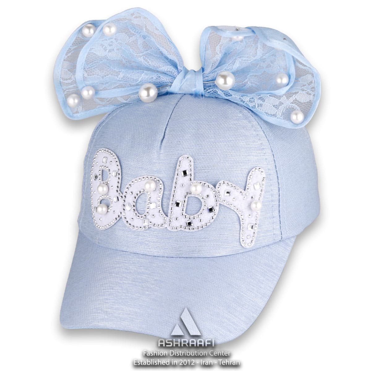 کلاه دخترانه پاپیونی Baseball Cap HA91