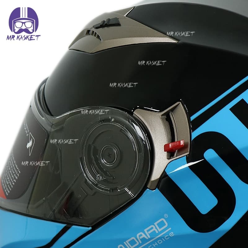 کلاه کاسکت دابلیو استاندارد مدل WSTD-F02 طرح BLUE — تصویر ۶