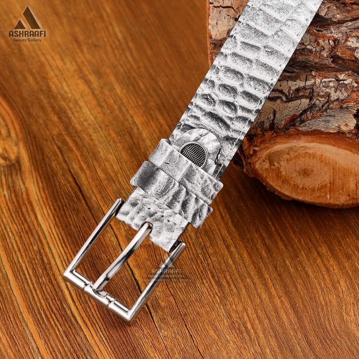کمربند زنانه چرمی Leather Belt BL56 — تصویر ۲