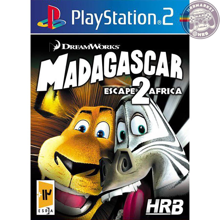 بازی Madagascar: Escape 2 Africa مخصوص پلی استیشن 2