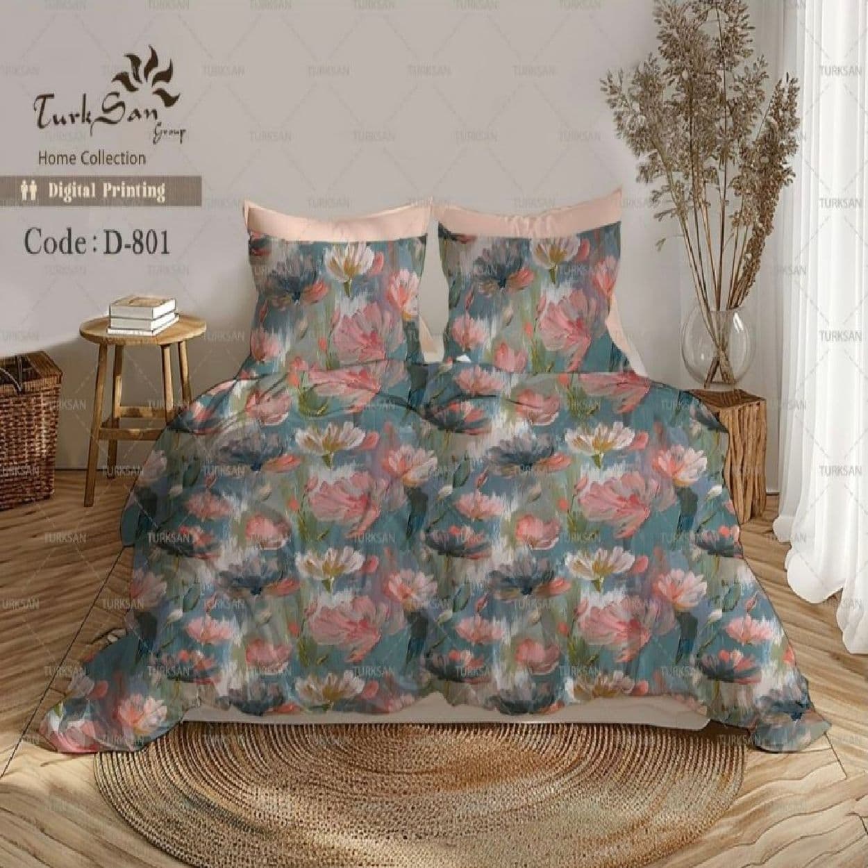 سرویس روتختی ترکسان دونفره کد D-801
