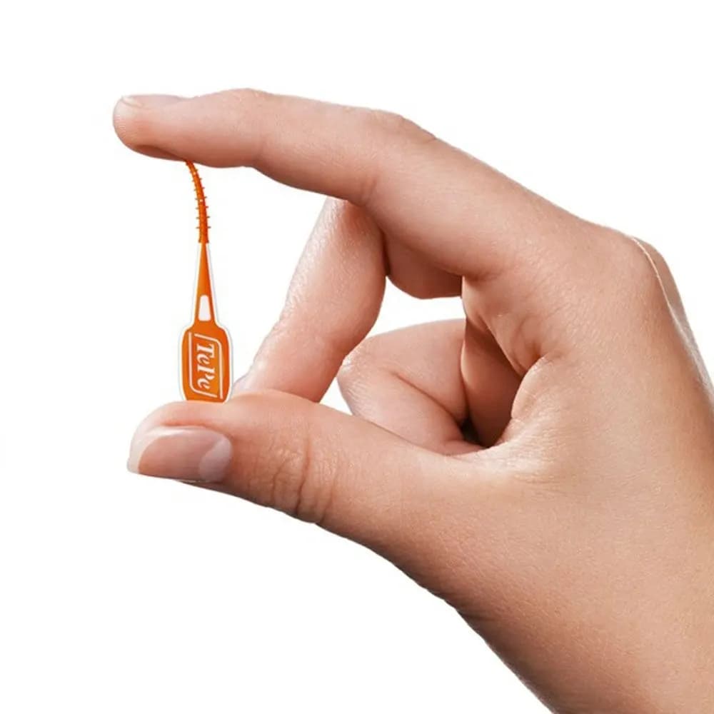 مسواک بین دندانی تپه (TePe) مدل EasyPick سایز XS/S کوچک (رنگ نارنجی) – بسته ۱۲ عددی — تصویر ۵