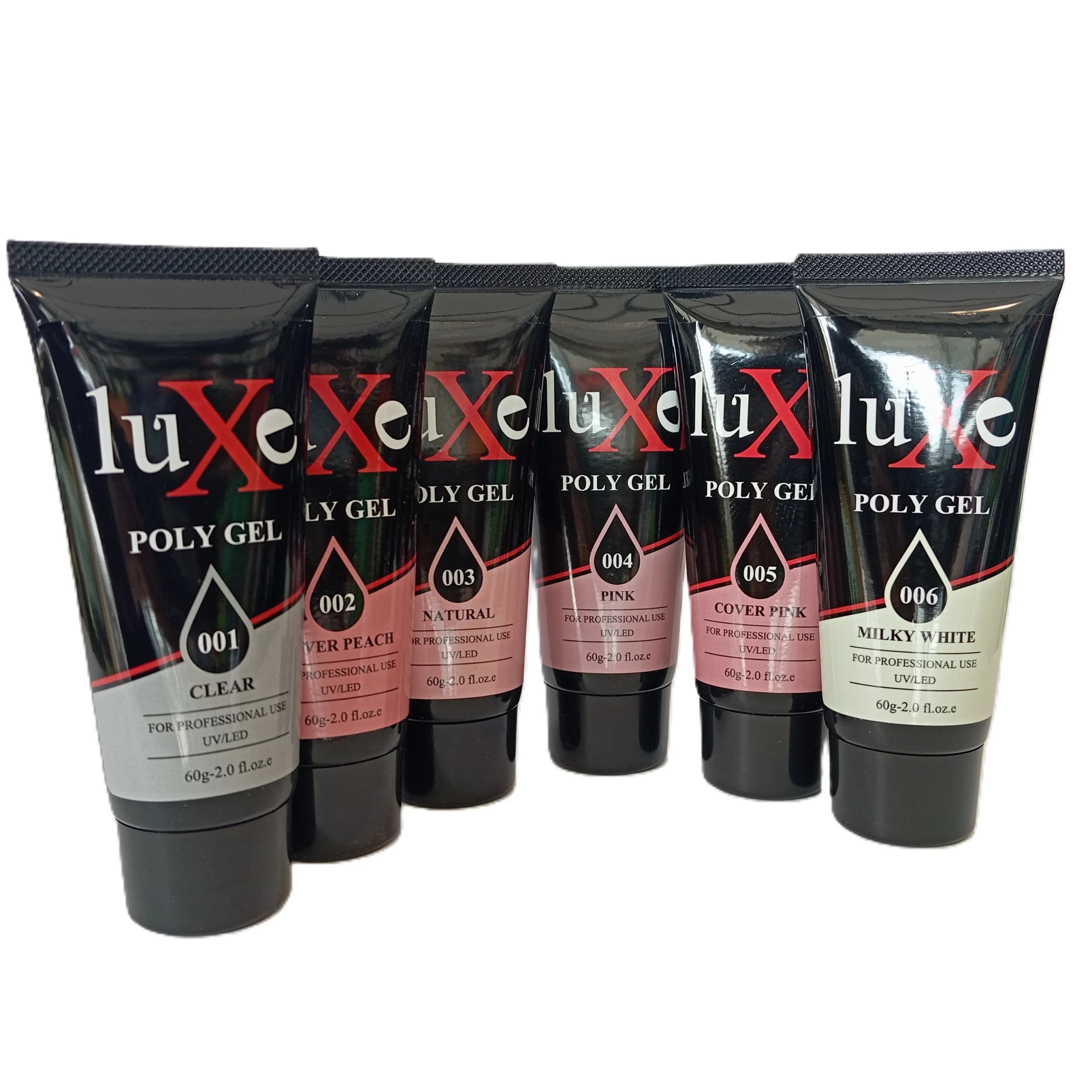 پلی ژل کاشت ناخن لوکسی کد Luxe Milky White 06 — تصویر ۳