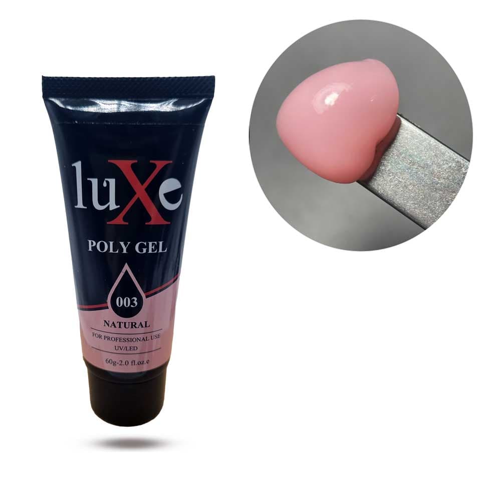 پلی ژل کاشت ناخن لوکسی کد Luxe Natural 03 — تصویر ۲