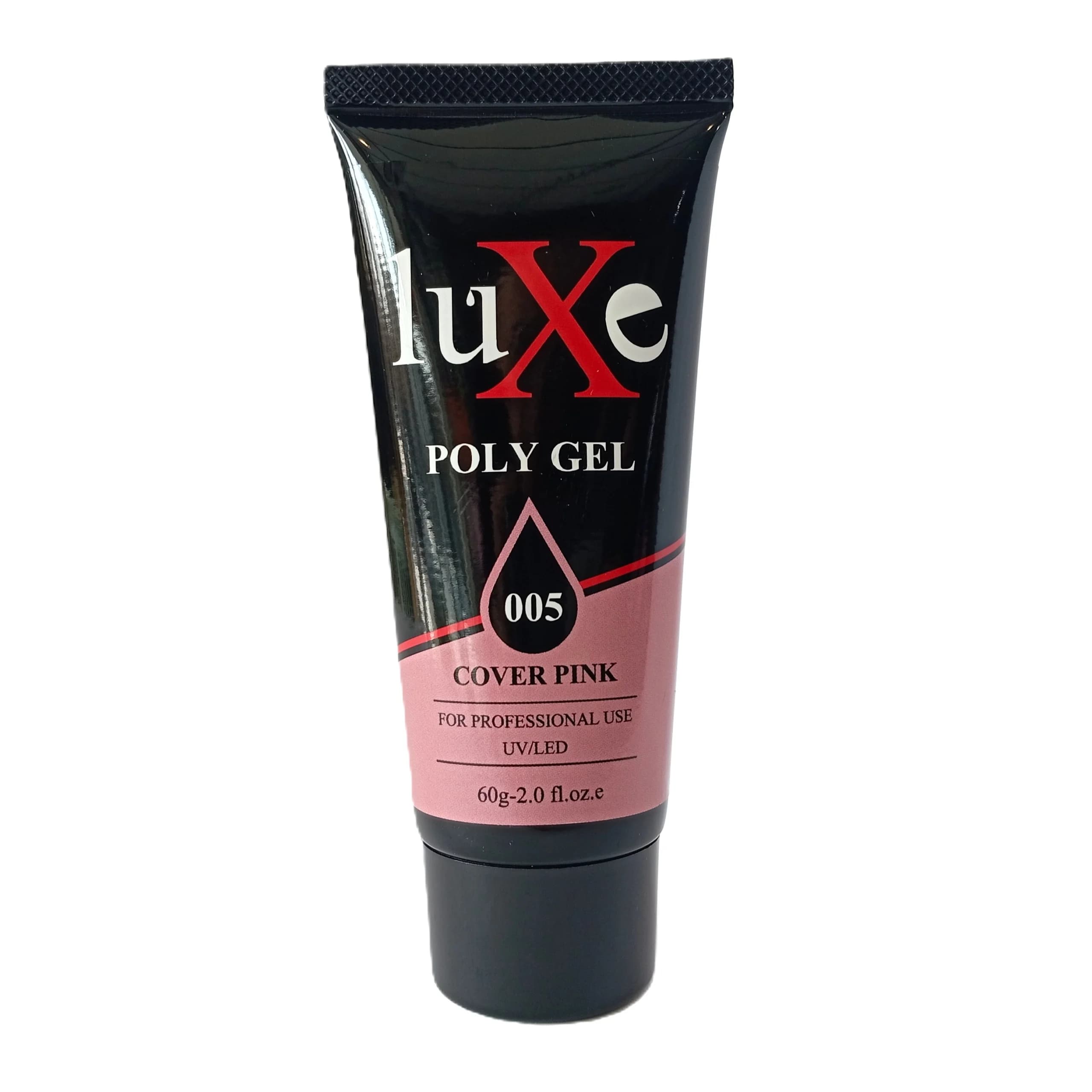 پلی ژل کاشت ناخن لوکسی کد Luxe Cover Pink 05