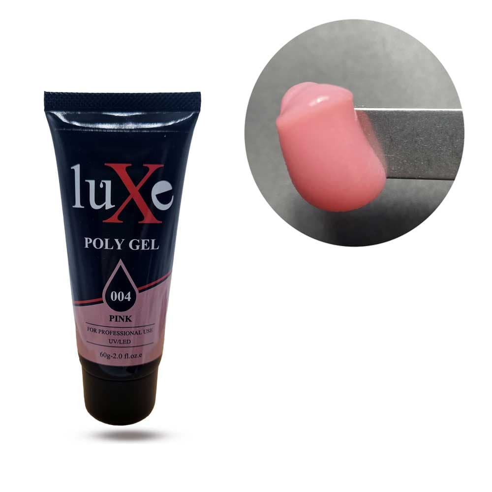 پلی ژل کاشت ناخن لوکسی کد Luxe Pink 04 — تصویر ۲