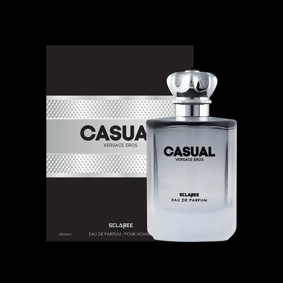 ادوپرفیوم اسکلاره کژوال Casual مردانه حجم 100 میلی لیتر – رایحه Versace Eros — تصویر ۲