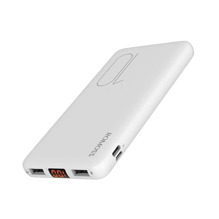 پاوربانک روموس مدل SLIM10 ظرفیت 10000 میلی آمپر ساعت — تصویر ۲
