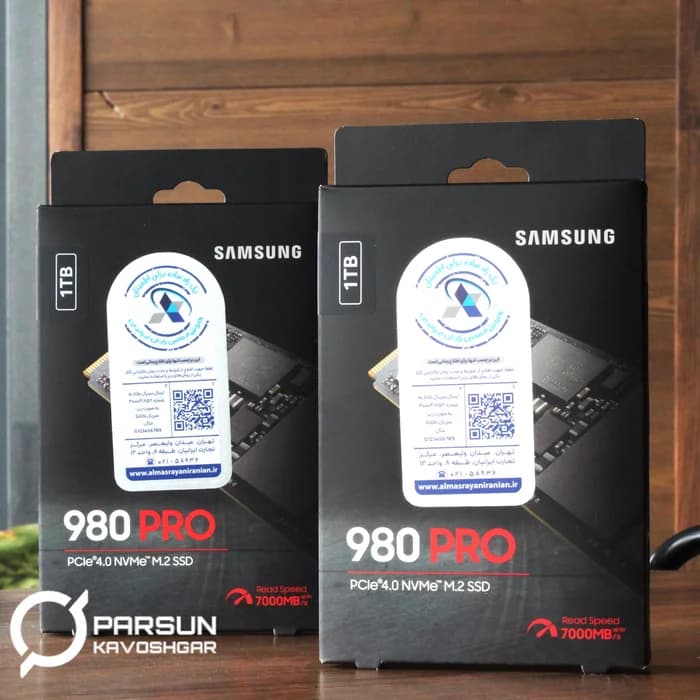 هارد SSD سامسونگ 1 ترا مدل 980 PRO — تصویر ۲