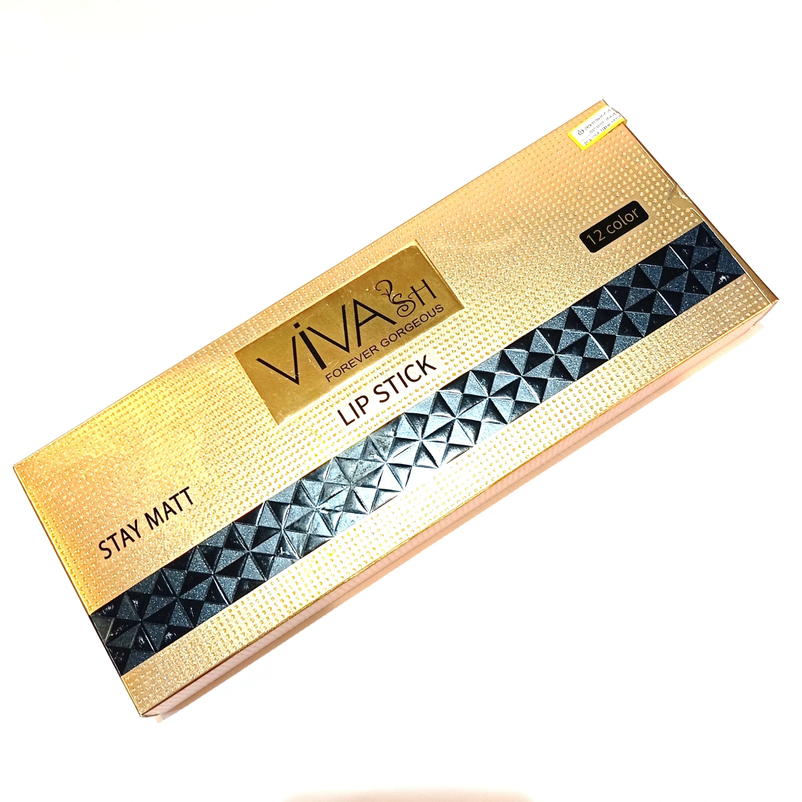پالت رژ لب 12 رنگ ویواش VIVASH — تصویر ۴