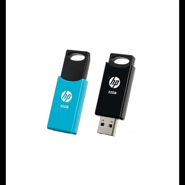 فلش مموری 32 گیگابایت اچ پی مدل HP V212TWIN USB 2.0 بسته 2 عددی