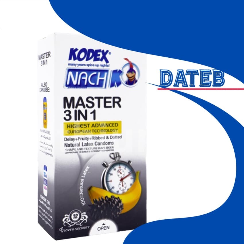 کاندوم KODEX – Master 3 IN 1