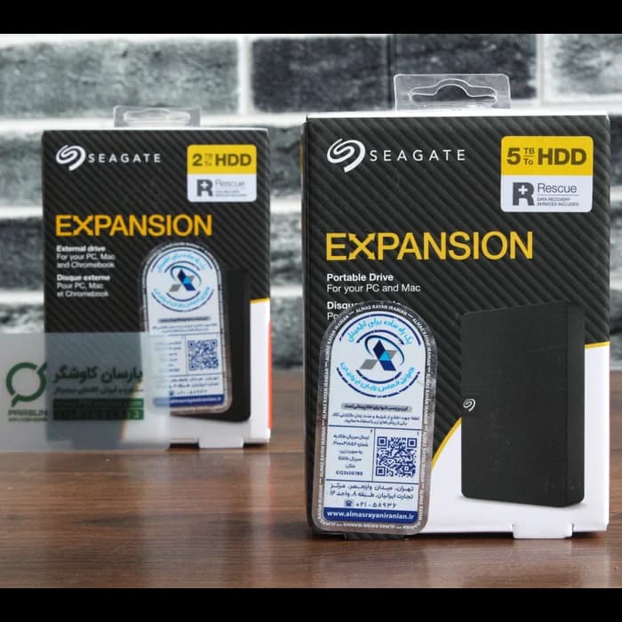 هارد اکسترنال 5 ترابایت سیگیت مدل Expansion — تصویر ۲