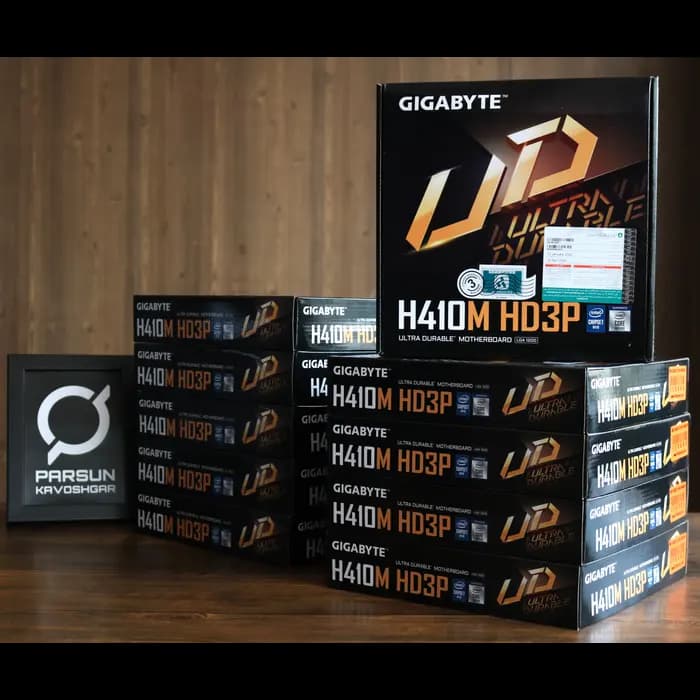 مادربرد گیگابایت GIGABYTE H410M HD3P rev.1.x — تصویر ۲