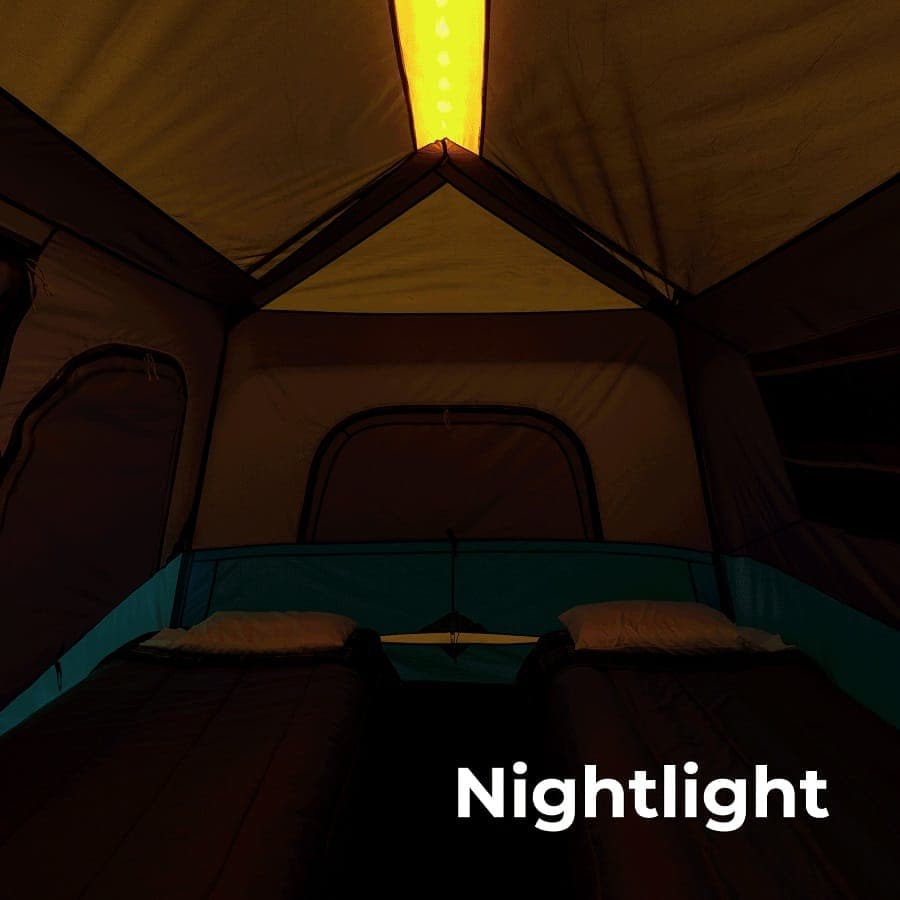 چادر اتوماتیک چراغدار 6 نفره Core مدل Instant Lighted Cabin — تصویر ۸