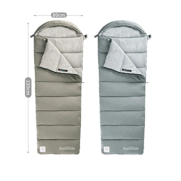 کیسه خواب الیاف نیچرهایک مدل M Series Envelope Style M400 — تصویر ۵