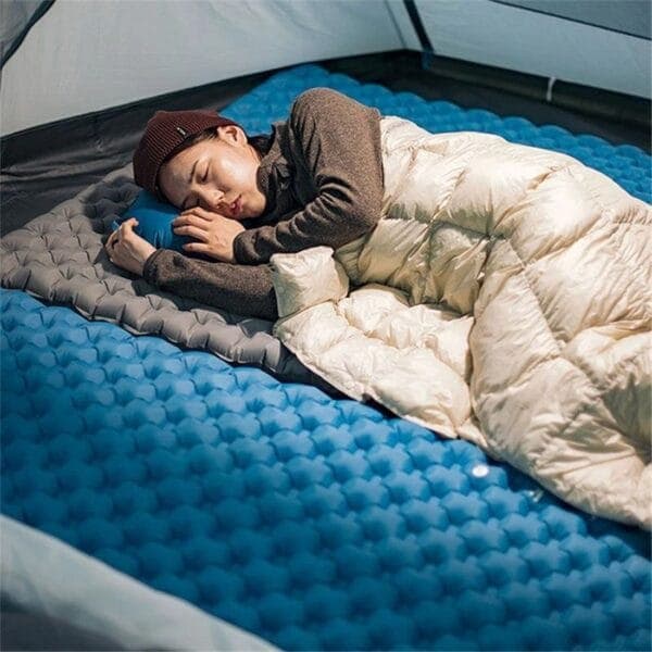 تشک بادی نیچرهایک مدل Dual Air Valve Sleeping Pad — تصویر ۸