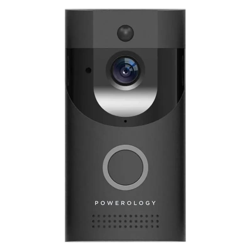 زنگ در هوشمند پاورولوژی Powerology Smart Video Doorbell PSVDBBK (اورجینال نسخه فول پلمپ کمپانی ارسال فوری)