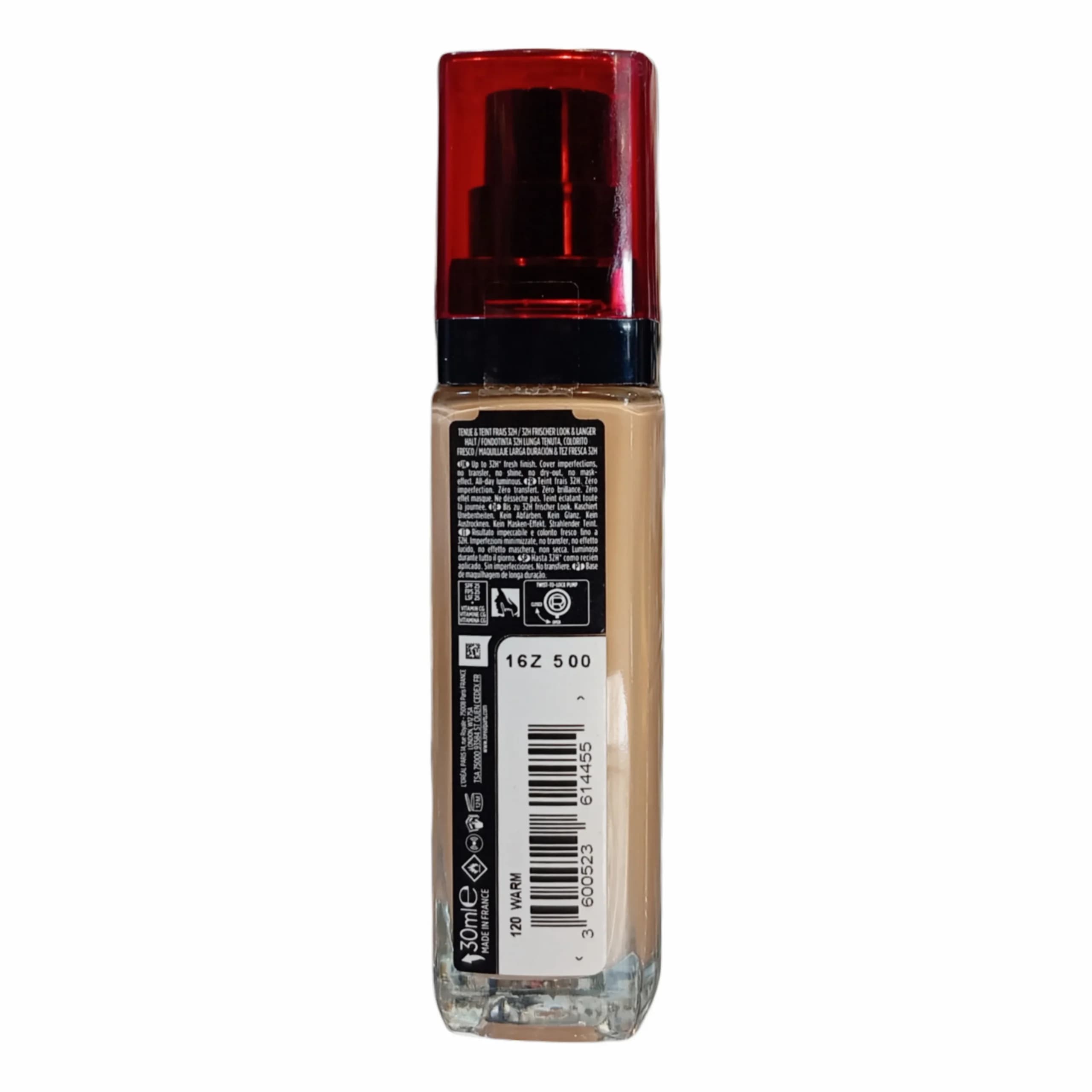 کرم پودر لورال شماره LOREAL INFAILLIBLE 120 — تصویر ۲