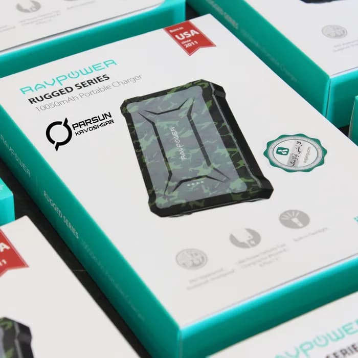 پاوربانک راوپاور 10050mAh مدل RAVPOWER RP-PB096 — تصویر ۳