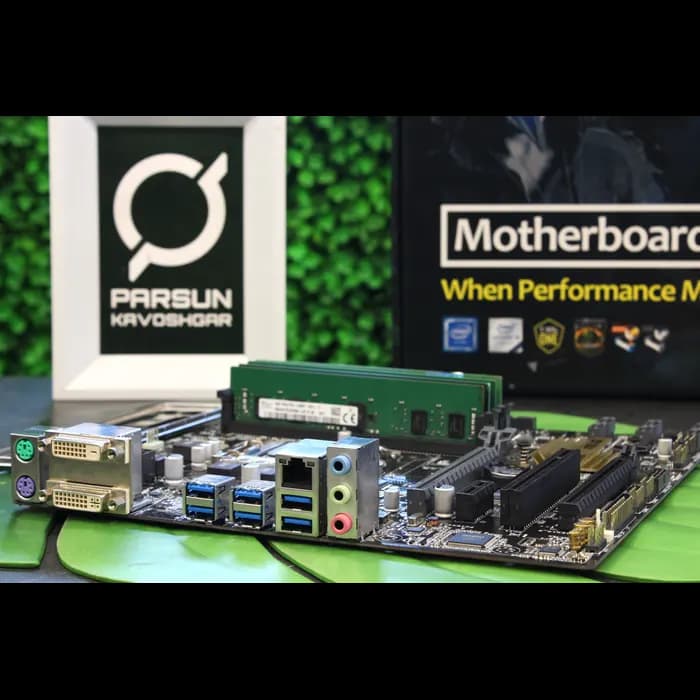 مادربرد ایسوس مدل ASUS Q170M2 D4 استوک — تصویر ۲