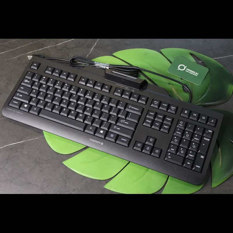 کیبورد با سیم چری مدل KC 1000 SC Black — تصویر ۳