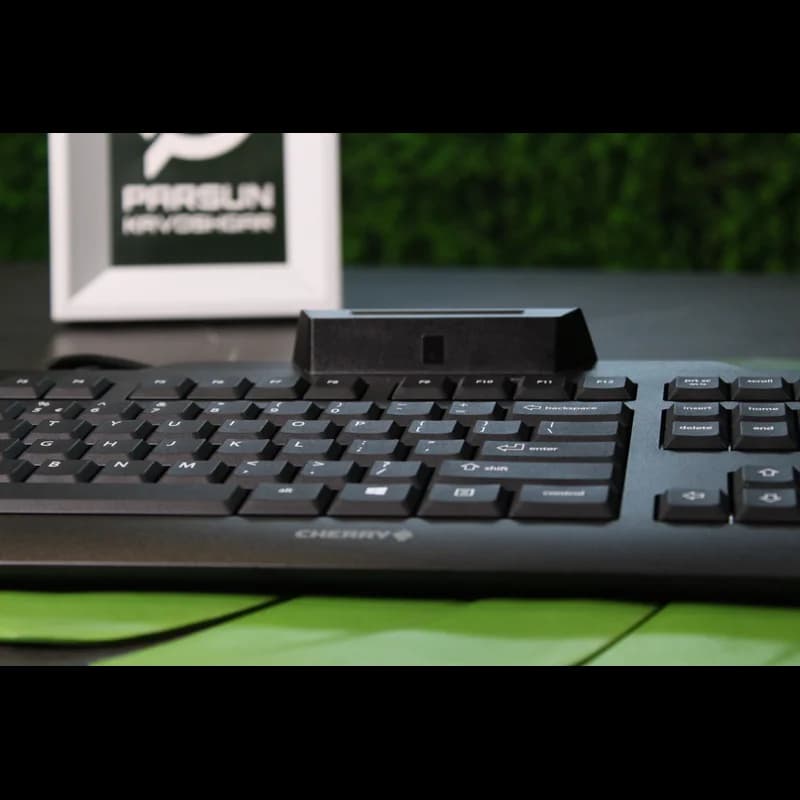 کیبورد با سیم چری مدل KC 1000 SC Black — تصویر ۲