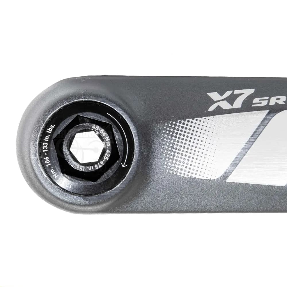 طبق قامه دوچرخه اسرم SRAM X7 44/32/22 Crankset بهمراه توپی تنه — تصویر ۶