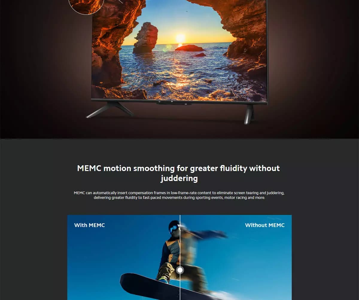 تلویزیون هوشمند شیائومی Mi TV P1 L43M6-6AEU نمایشگر 43 اینچ ا Mi TV P1 43 4K Android TV L43M6-6AEU با گارانتی و پشتیبانی 24 ساعت رایگان — تصویر ۵