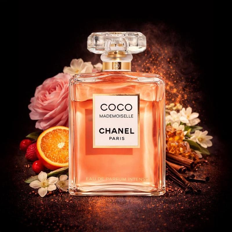 ادوپرفیوم زنانه اسکلاره Sclaree مدل کوکو شنل مادمازل Coco Mademoiselle Chanel حجم 100 میلی لیتر طرح مارک | برند اصلی و ارسال فوری