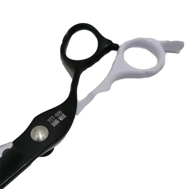 قیچی کات حرفه ای جگوار مدل سفید مشکی YTT-600 — تصویر ۴