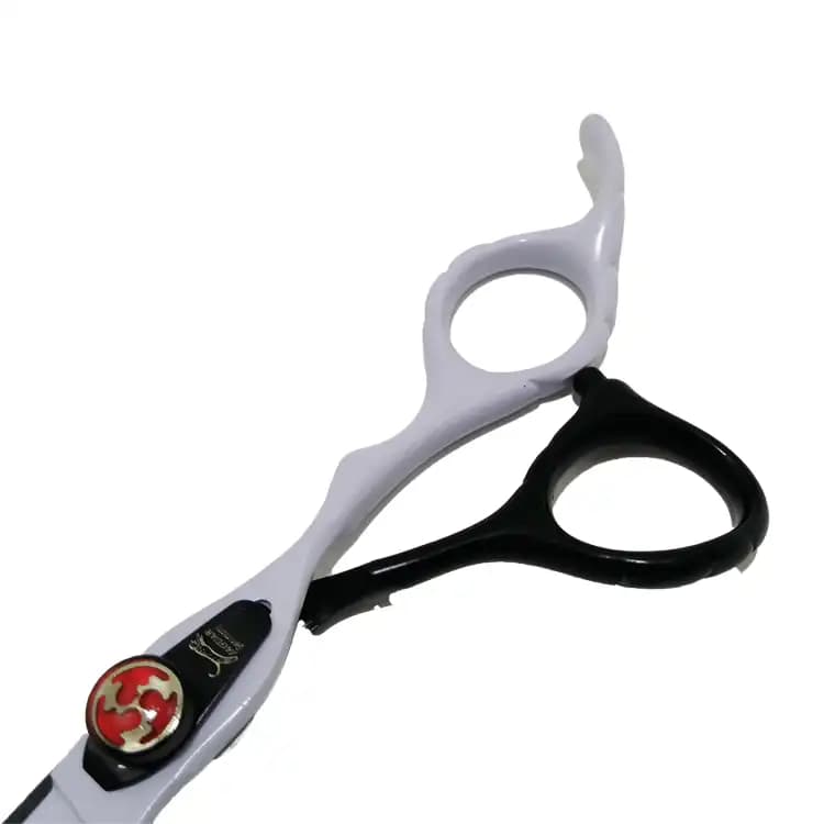قیچی کات حرفه ای جگوار مدل سفید مشکی YTT-600 — تصویر ۵