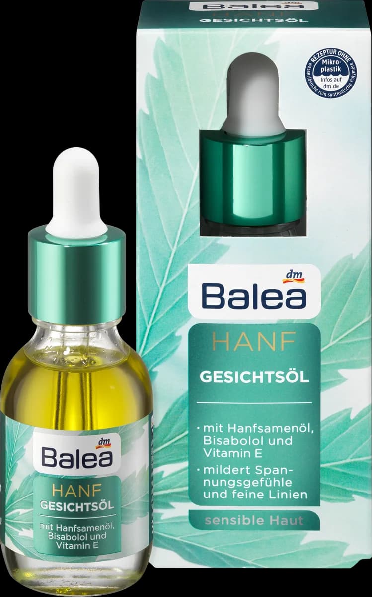 سرم ضد چروک روغن شاهدانه هانف (HANF) باله آ Balea حاوی ویتامین E