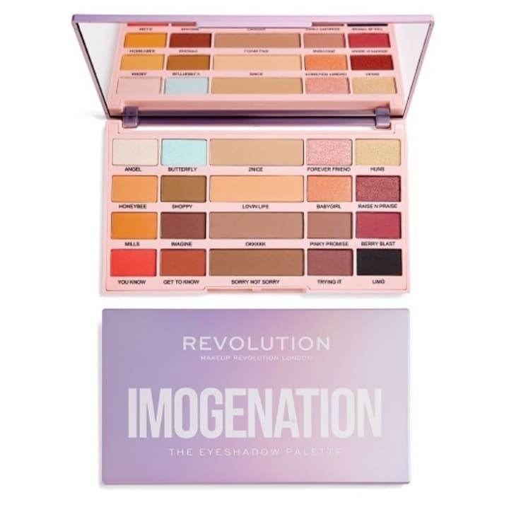 سایه چشم رولوشن 20 رنگ مدل ایموجنیشن Imogenation