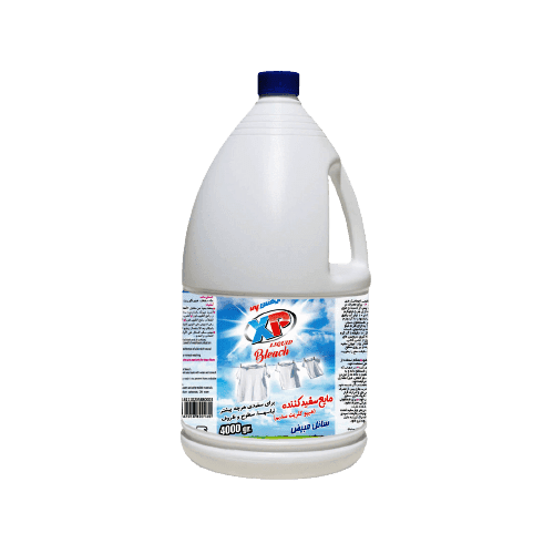 مایع سفید کننده ایکس پی xp هیپو کلریت سدیم 4000 گرم