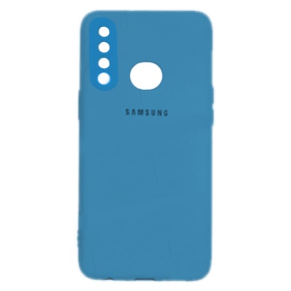 قاب سیلیکونی محافظ لنزدارسامسونگ Silicone Cover For Samsung Galaxy A20S — تصویر ۴