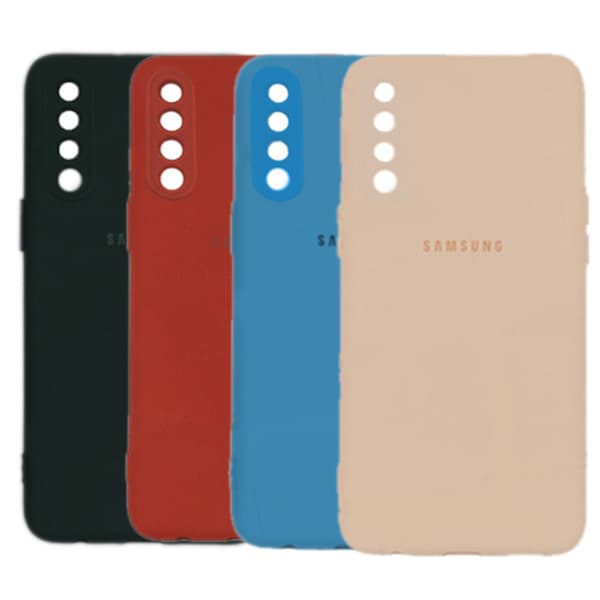 قاب سیلیکونی محافظ لنزدار سامسونگ برای Silicone Cover For Samsung Galaxy A50/A50s/A30S
