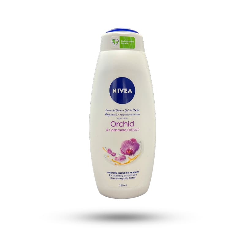 شامپو بدن نیوآ Nivea حاوی عصاره گل ارکیده حجم 750 میل