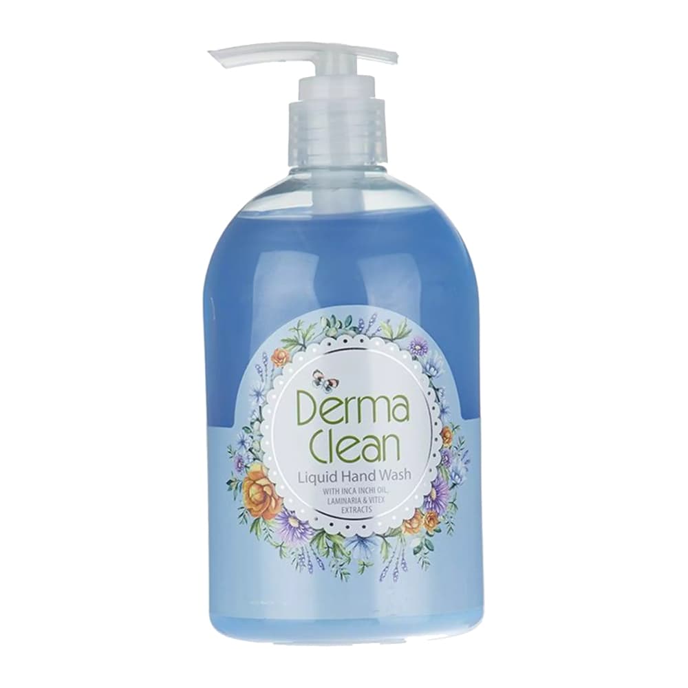 مایع دستشویی درما کلین Derma Clean حاوی عصاره لامیناریا و ویتکس حجم 500 میل