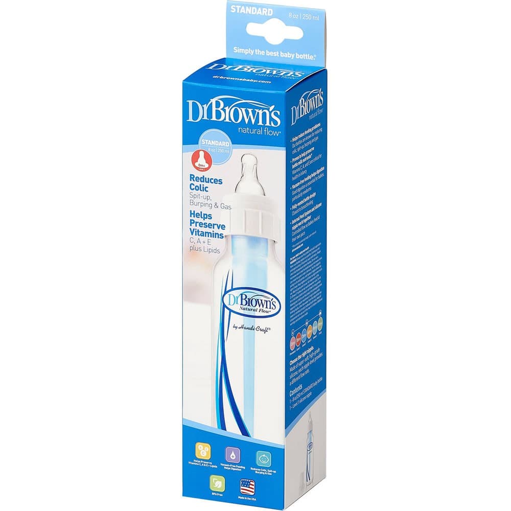 شیشه شیر طلقی 250 میل دکتر براونز Dr Browns(اصل) — تصویر ۳