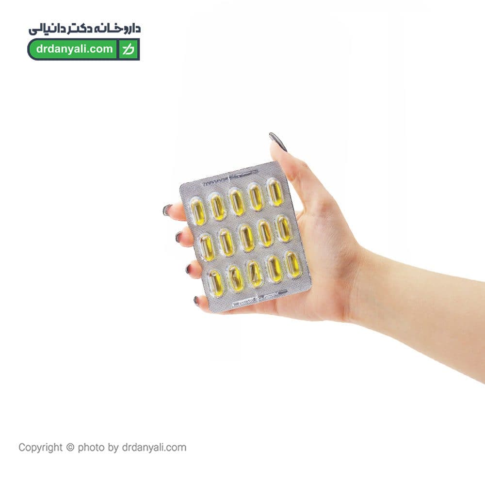 کپسول نرم ای فیکس ویتاویوا گل دارو 30 عدد — تصویر ۲